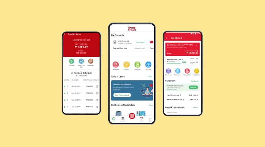 HC app on phone